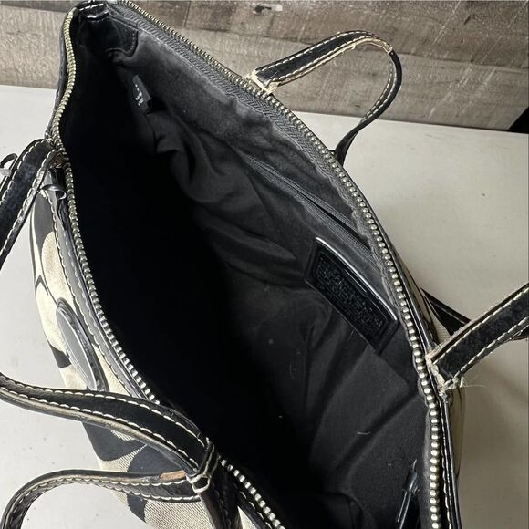 Coach Signature Stripe Tote - Picture 4 of 4